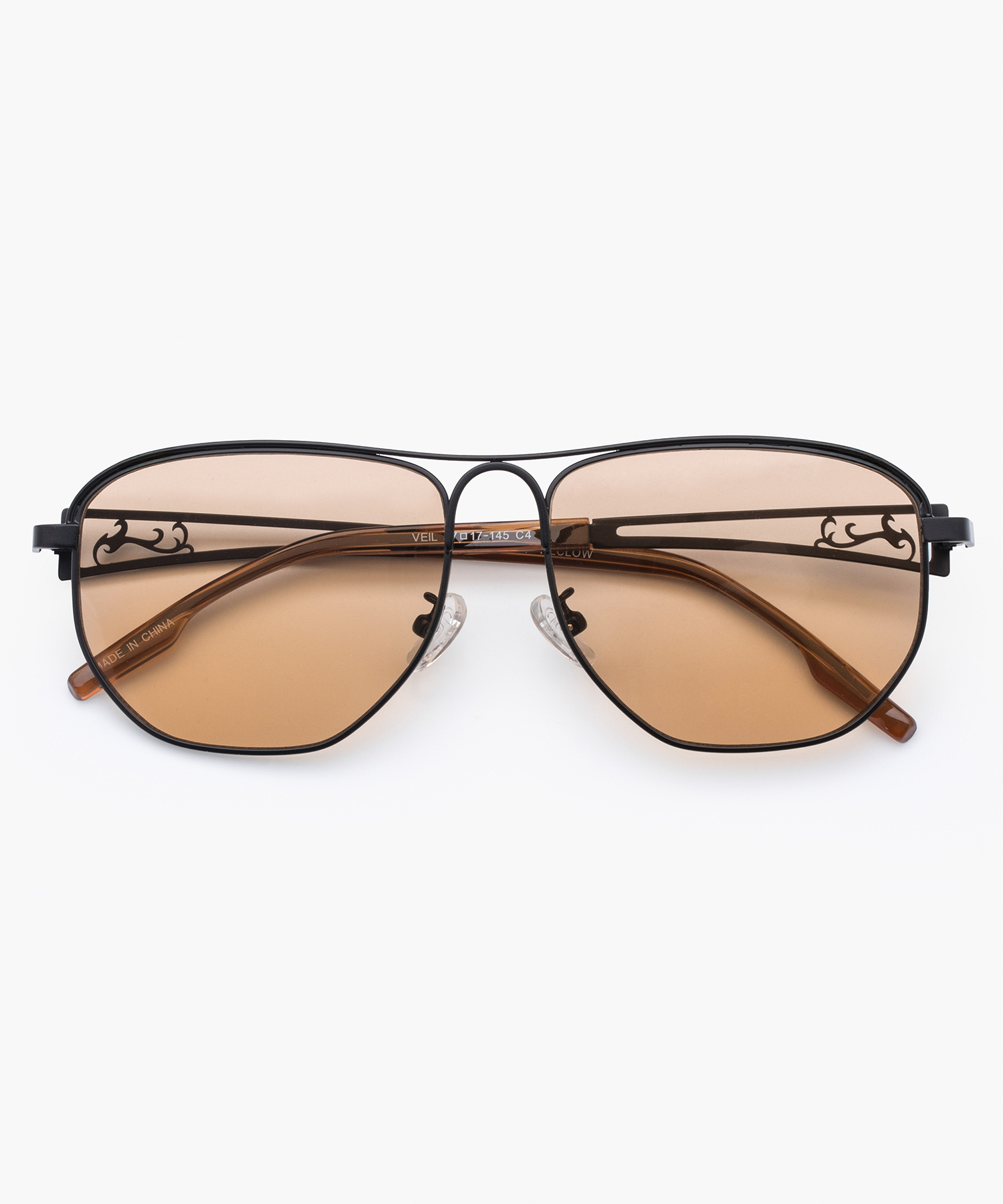 Q81 RECLOW VEIL SUNGLASS BROWN