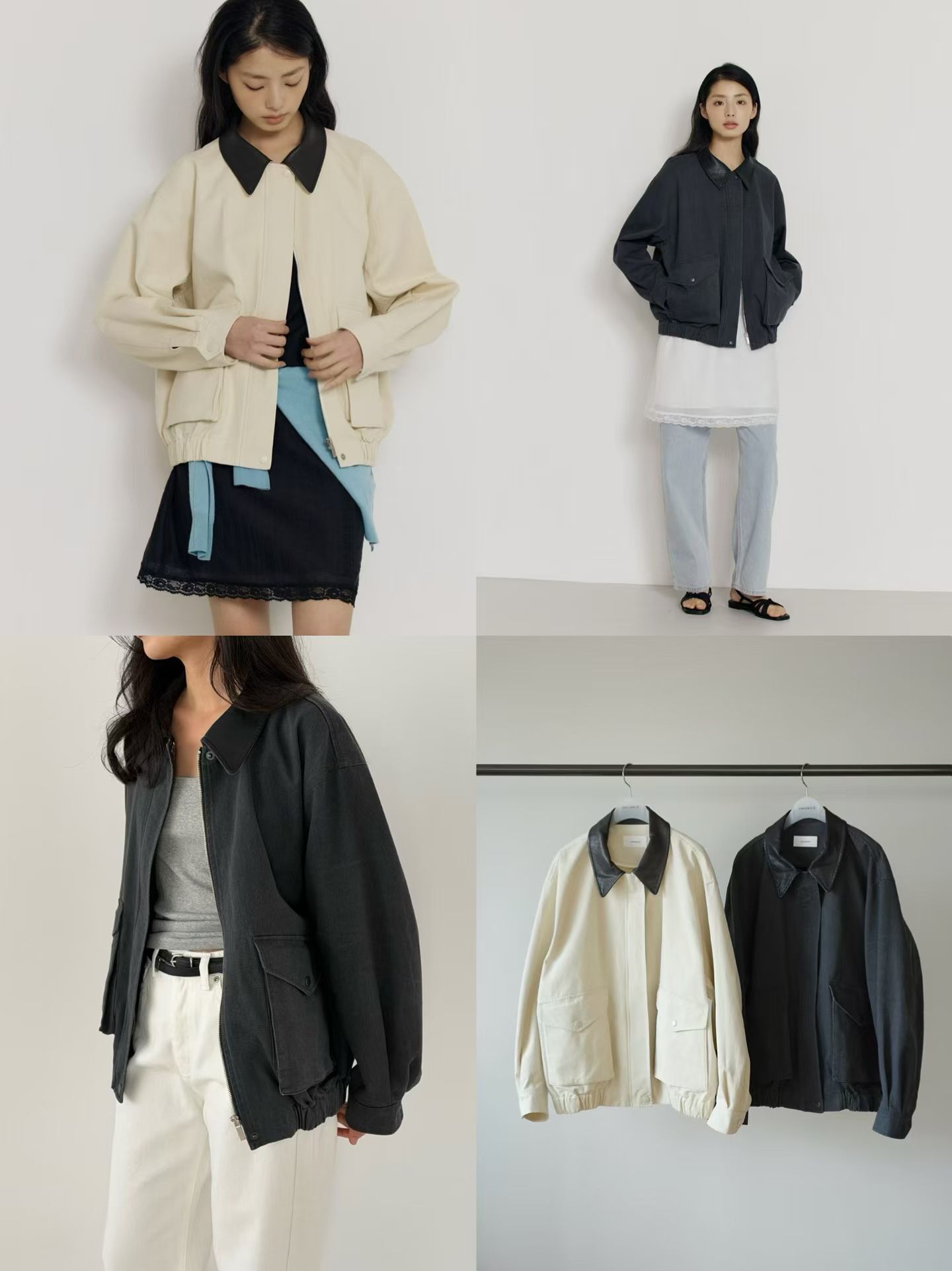 AG6046 巴恩風工裝外套