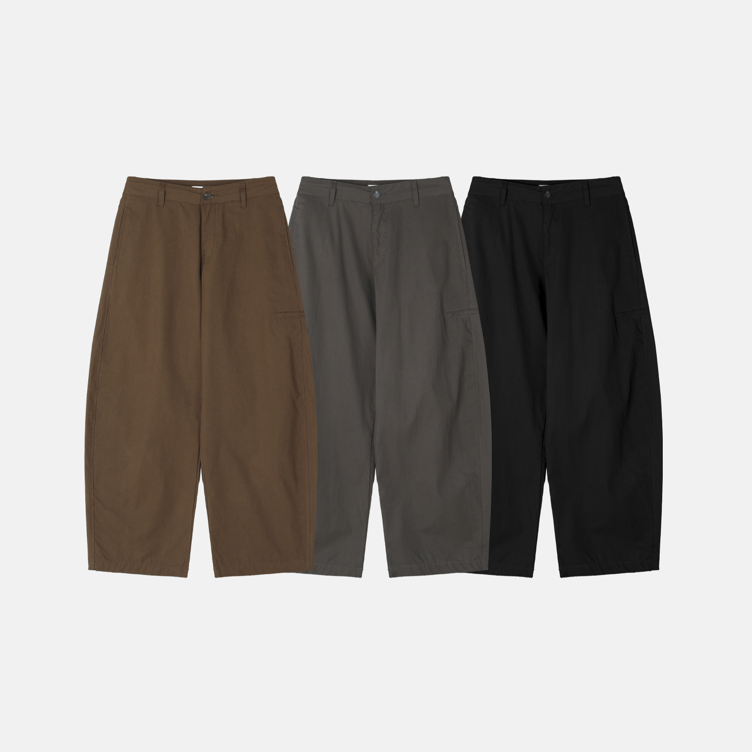 羅賽爾高腰設計長褲