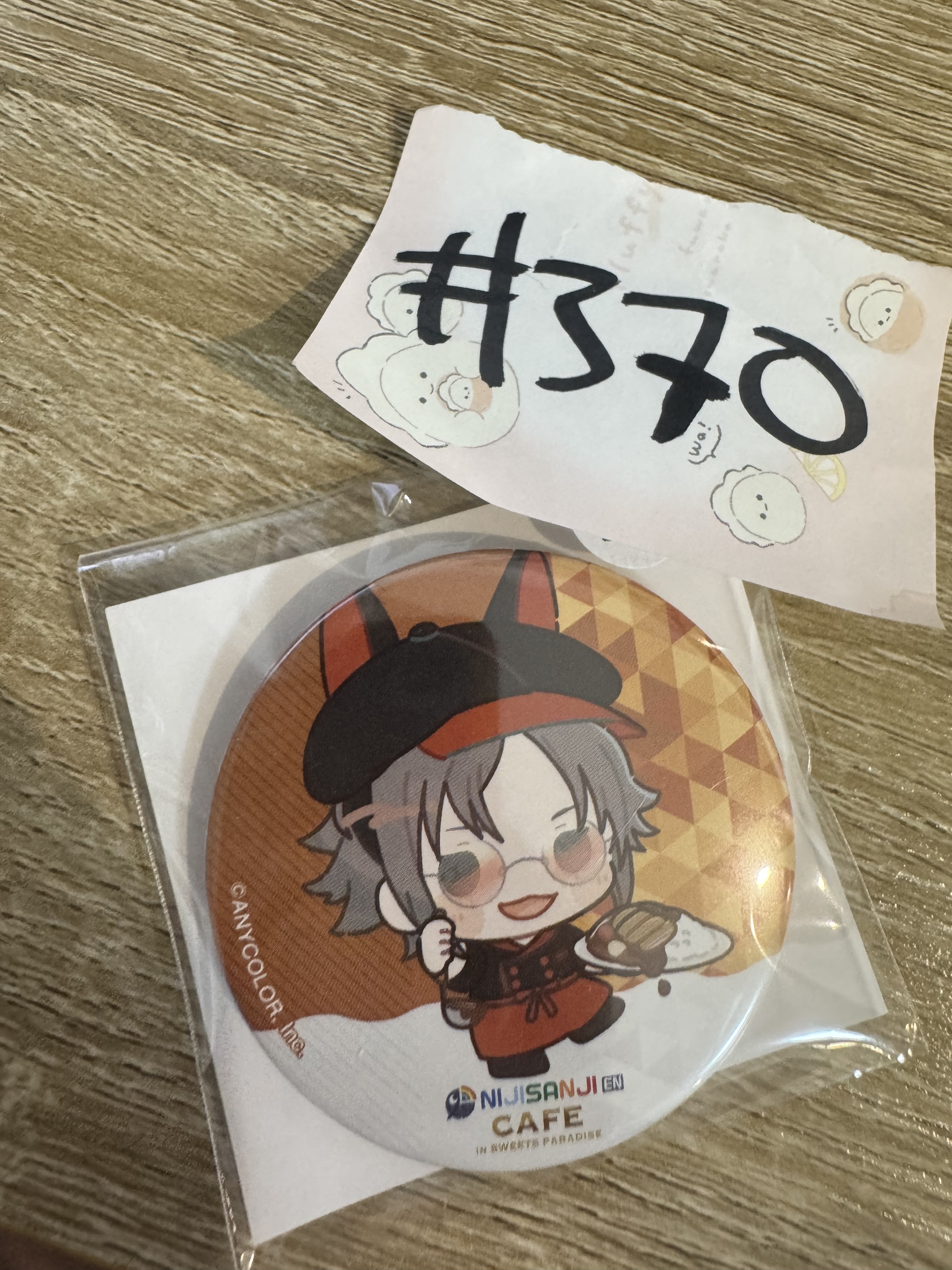 彩虹社 MYSTA 襟章#370
