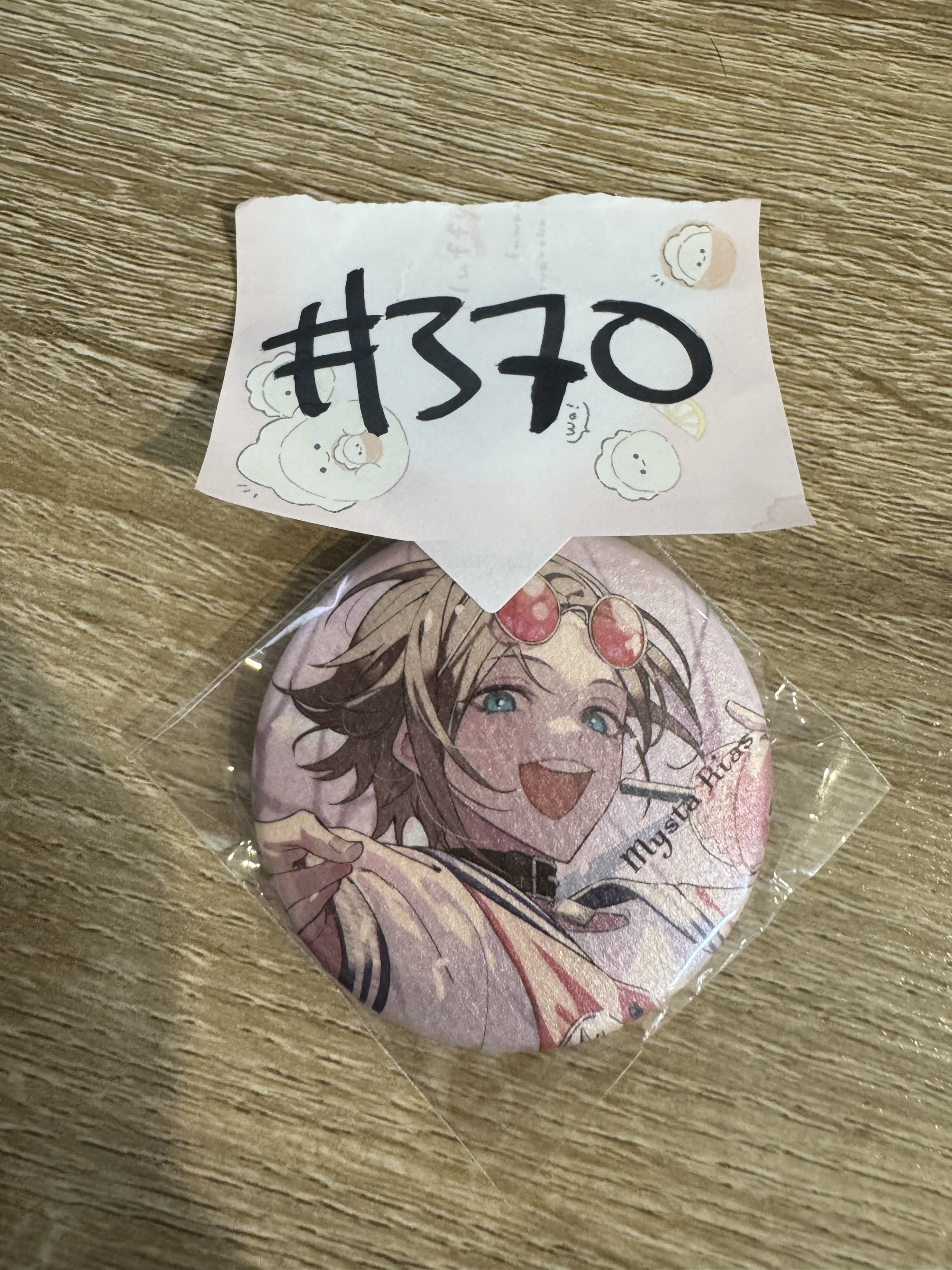 彩虹社 MYSTA 襟章#370