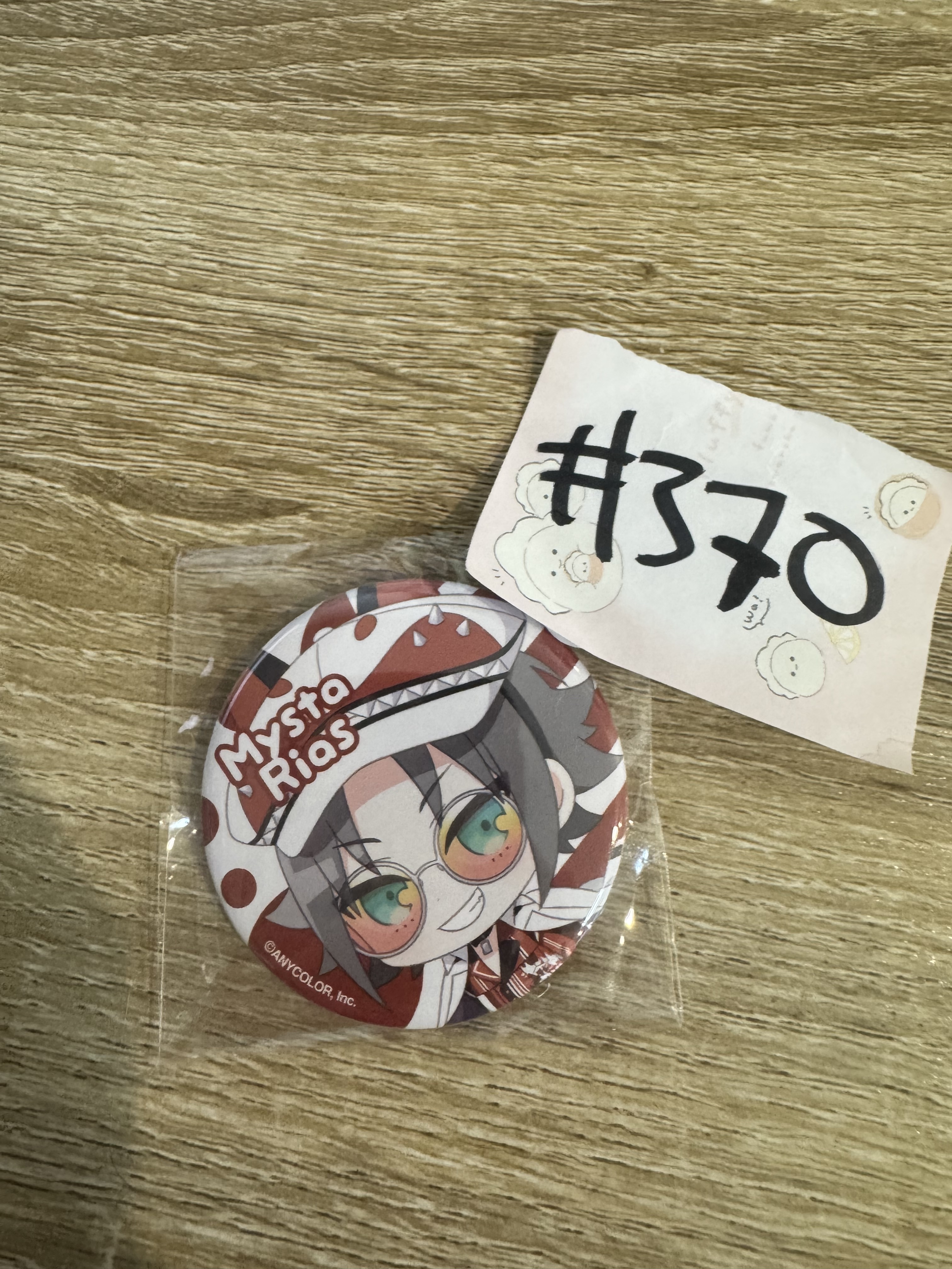 彩虹社 MYSTA 襟章#370