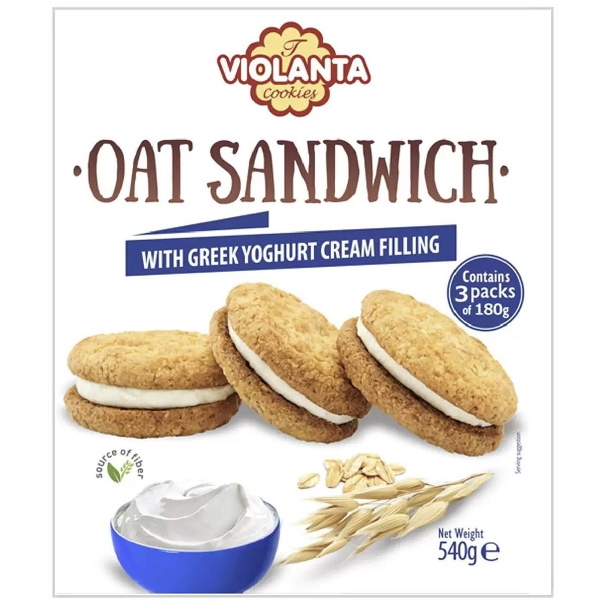 【Costco限定】JP 燕麥風味希臘乳酪夾心三文治餅乾 6428 TK260324