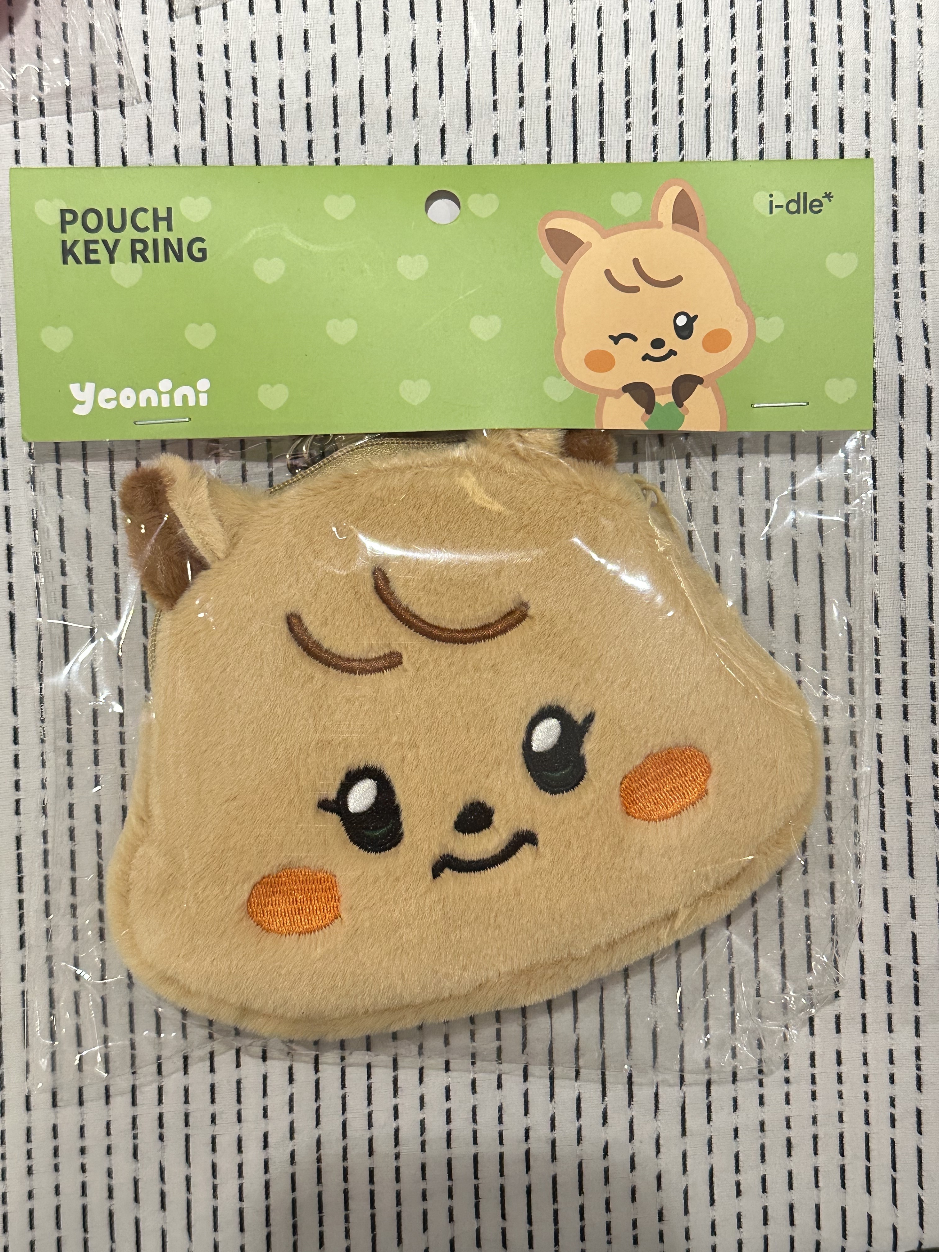 I-DLE展覽周邊 鑰匙圈零錢包