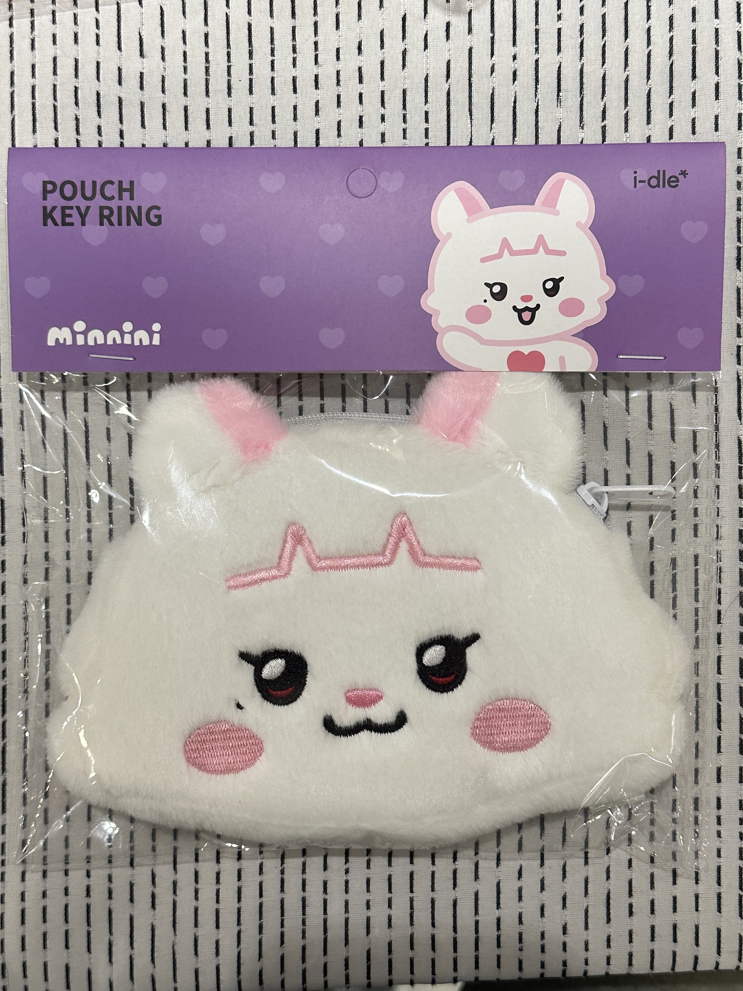 I-DLE展覽周邊 鑰匙圈零錢包