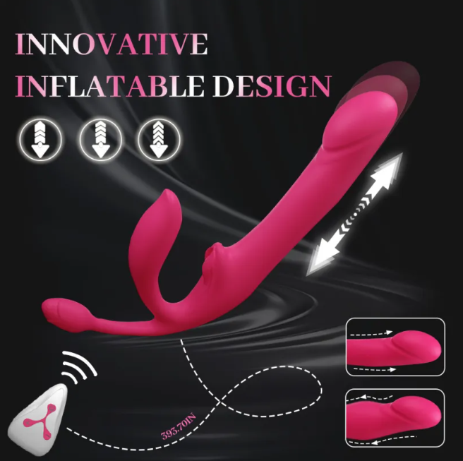 〔極致享受〕YEAIN Wild Lily 四馬達玫瑰遙控按摩棒