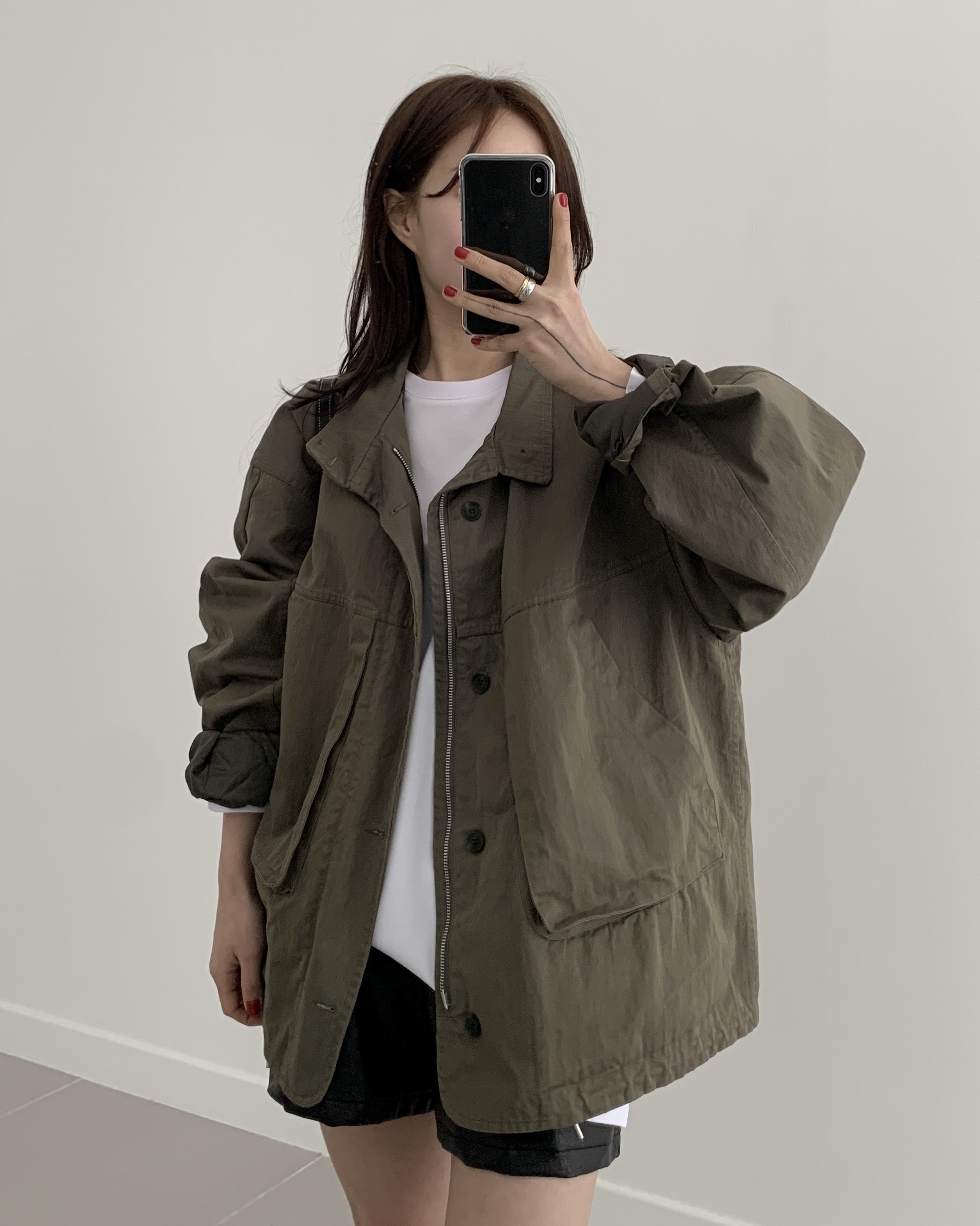 方廓剪裁西裝外套