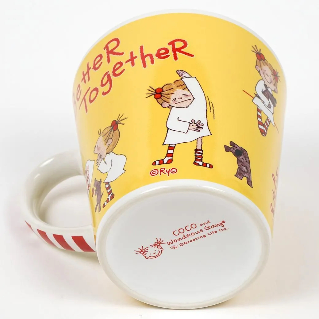 小熊與COCO 陶瓷馬克杯 |日本Greeting Life