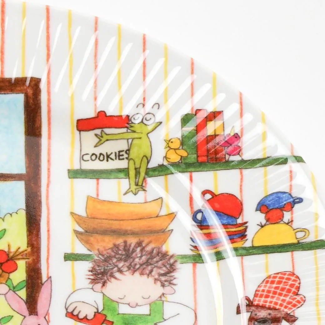 COCO醬-烹飪 17cm 圓餐盤 COCO and Wondrous Gang |日本Greeting Life