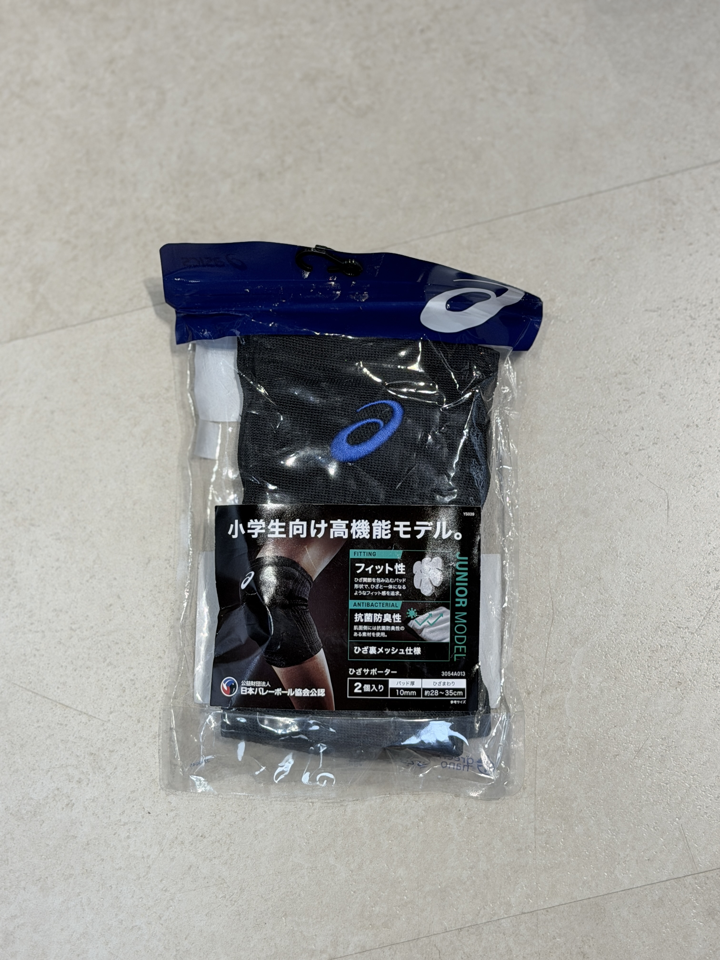 ASICS KNEE PAD JR 3054A013