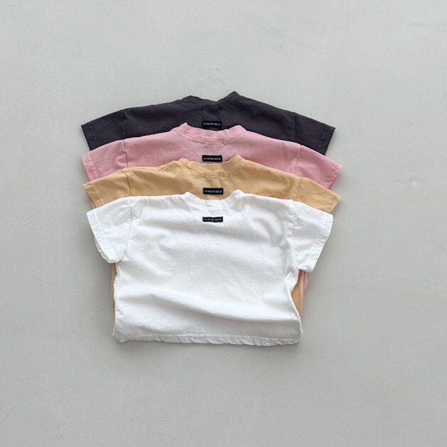 90-120 BLA 基本款素色上衣 4色