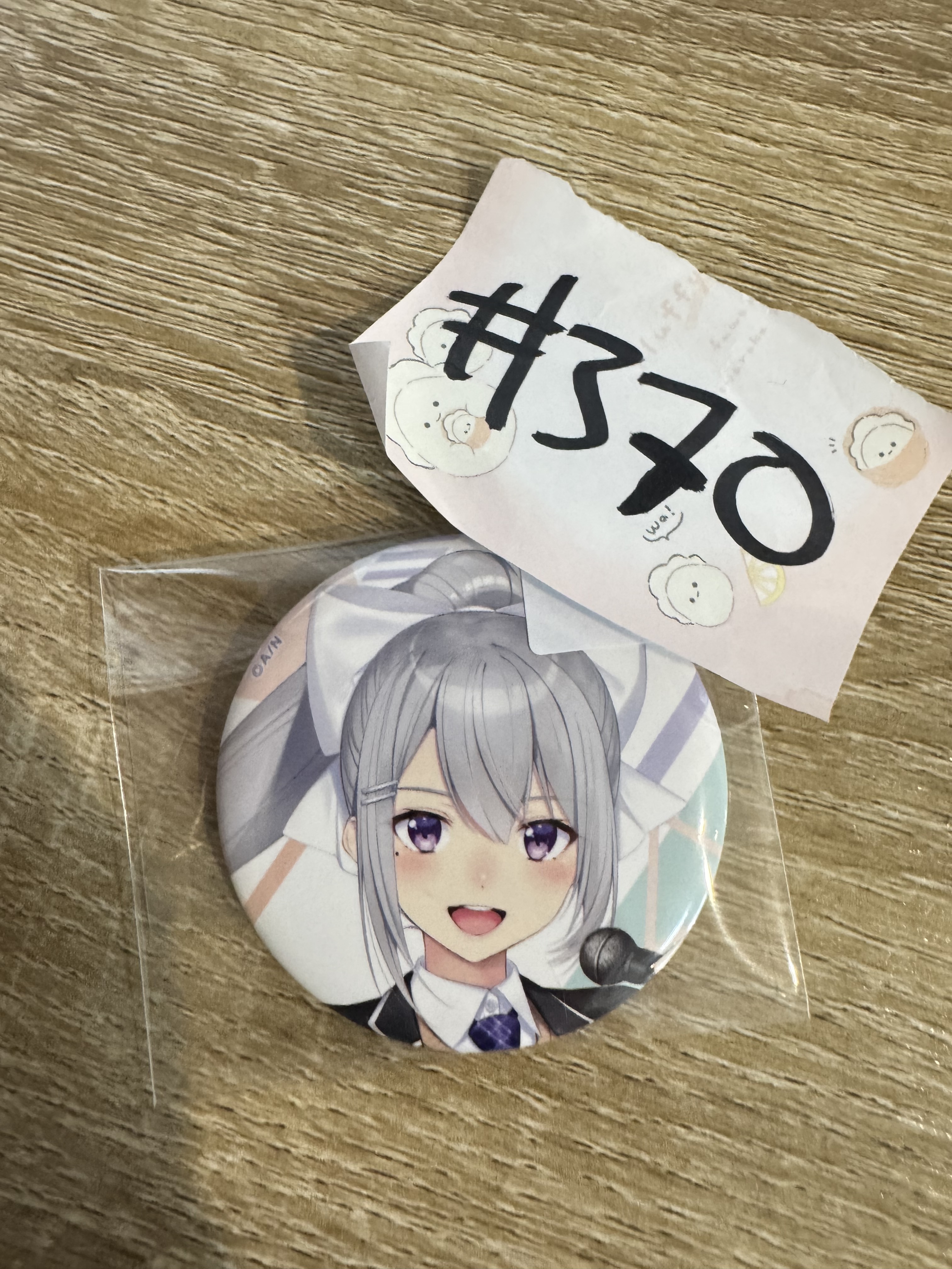 彩虹社  樋口 襟章 #370