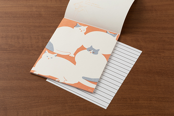 貓咪 隨心所欲 24枚信紙本／8枚信封｜日本MIDORI