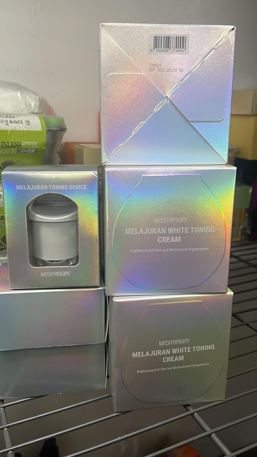 現貨 Meditherapy 白玉提亮白番茄乳霜 + 白玉提亮美容儀（#919）
