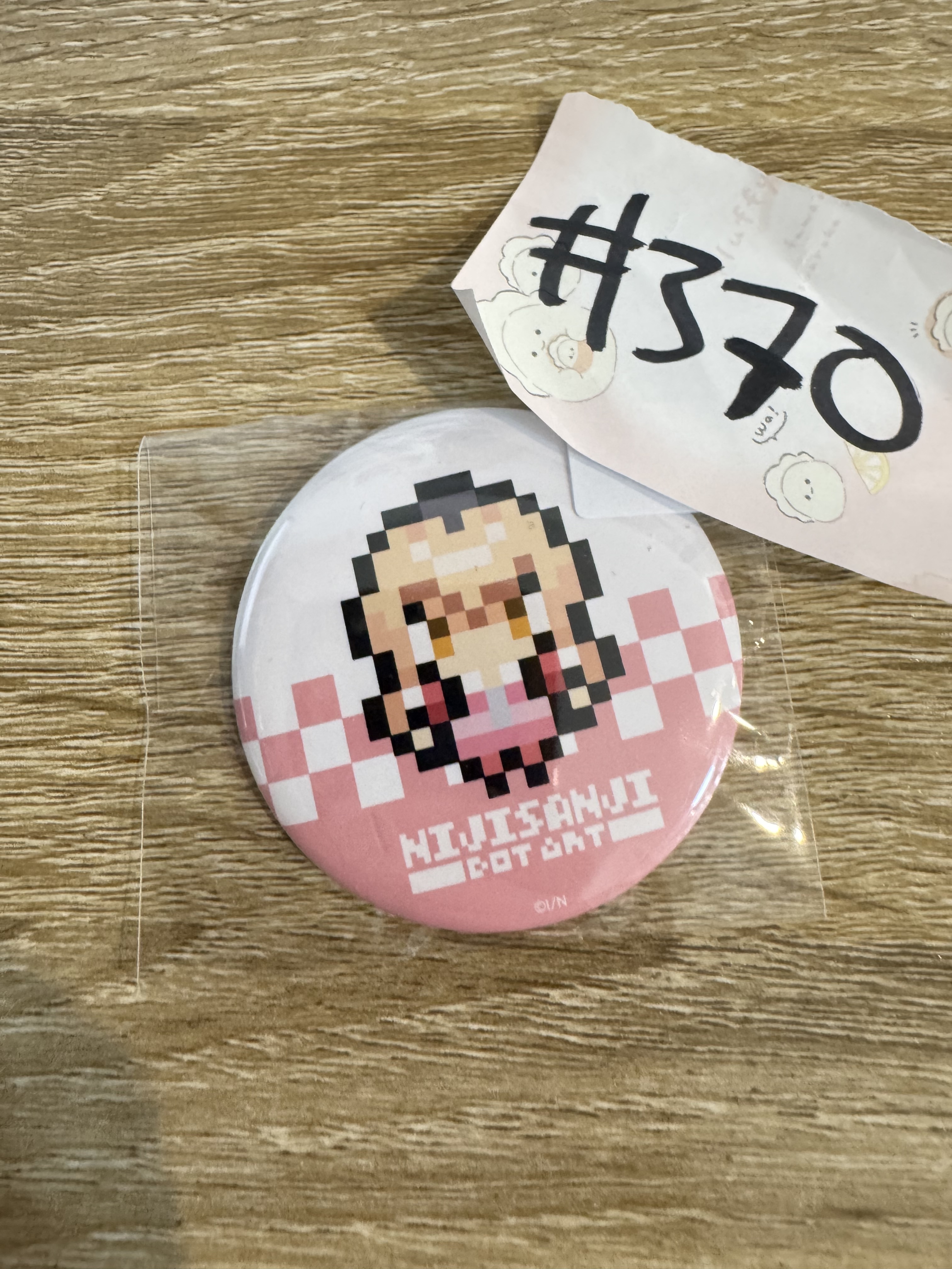 彩虹社 家長 襟章#370