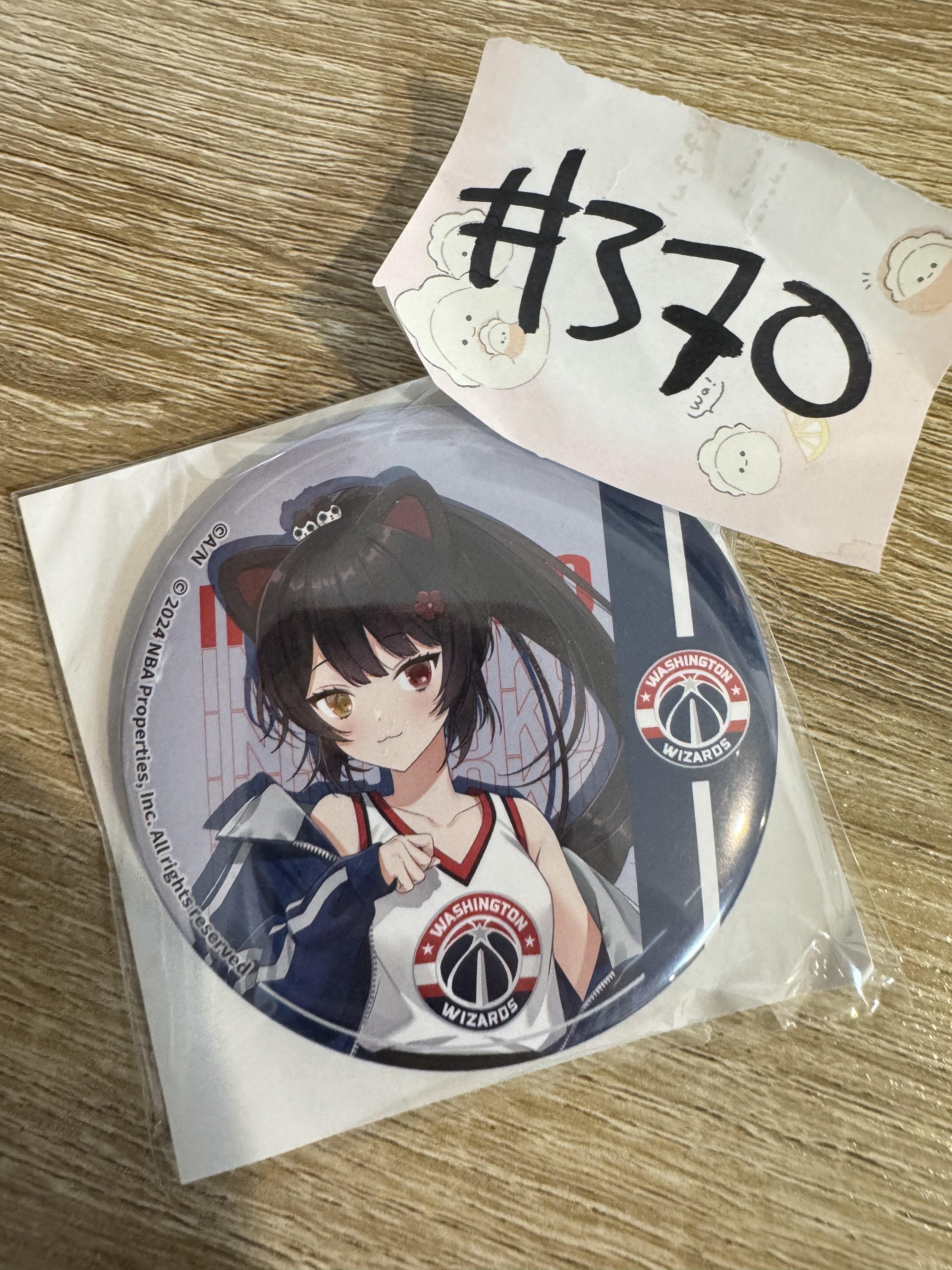 彩虹社 戍亥 襟章#370