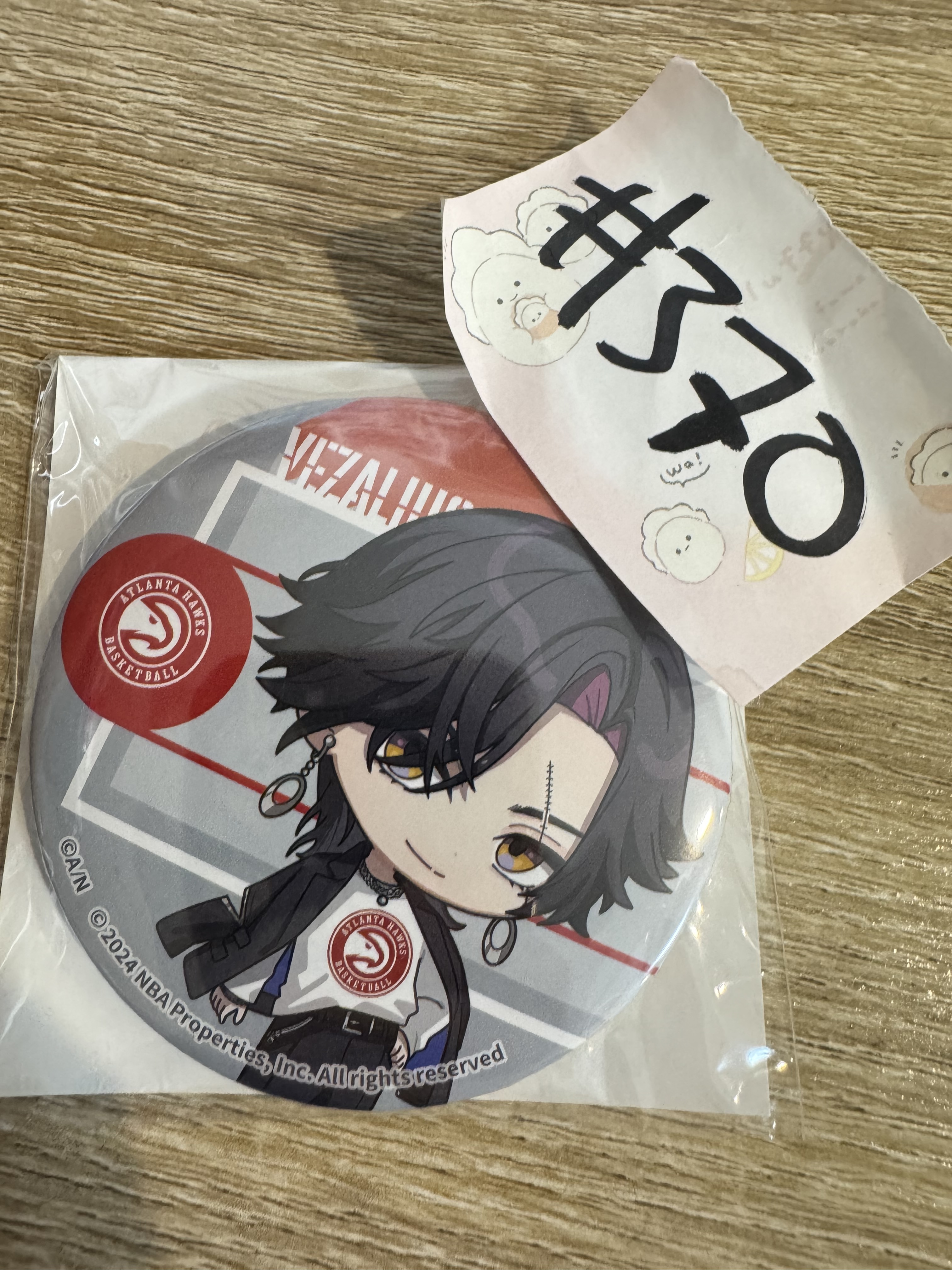 彩虹社 VEZALIUS 襟章#370