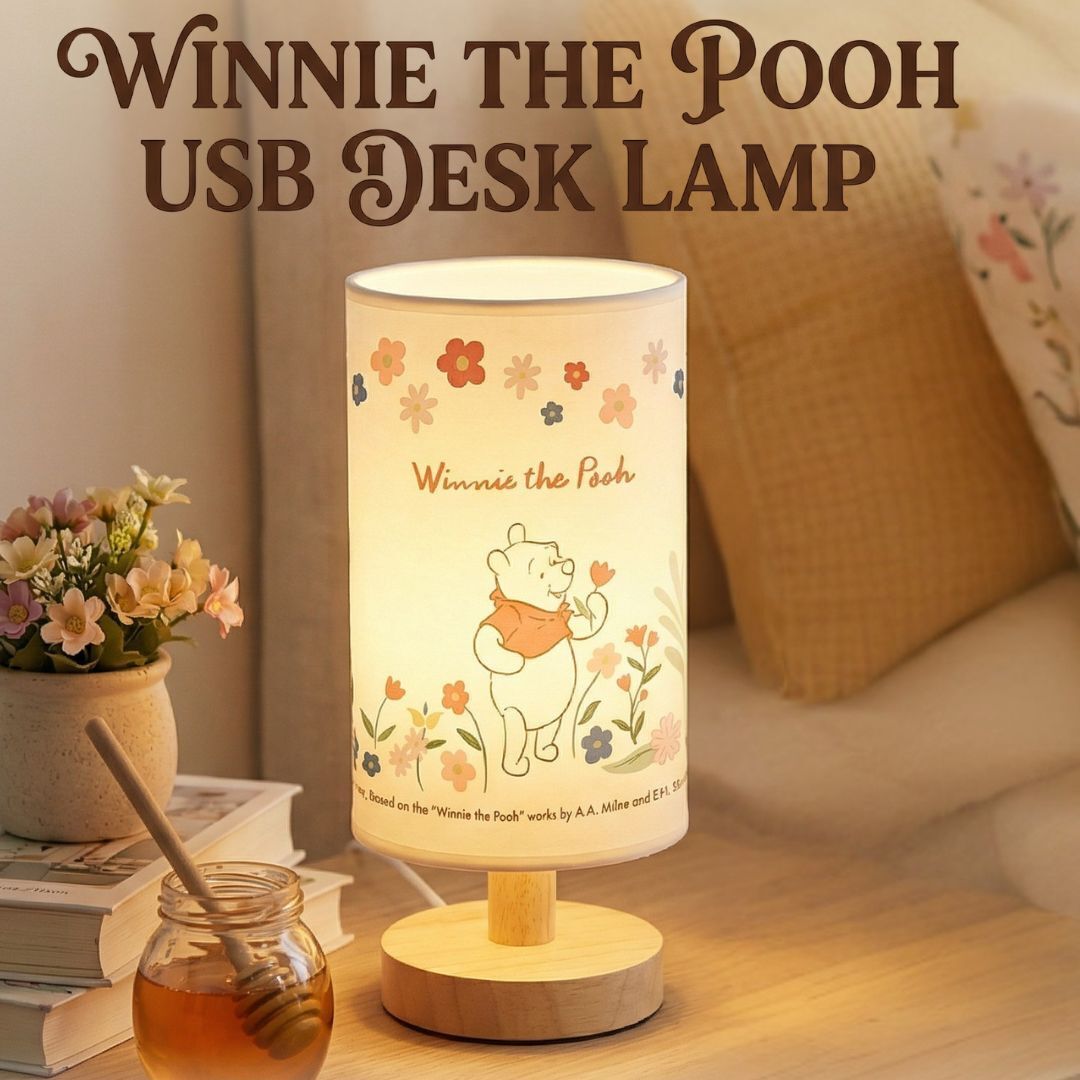 迪士尼小熊維尼 | USB 檯燈| 床頭燈