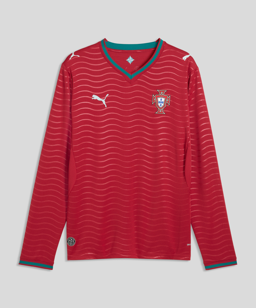(Pre-Order) Portugal 2026 Puma L/S Home Player Issue Shirt