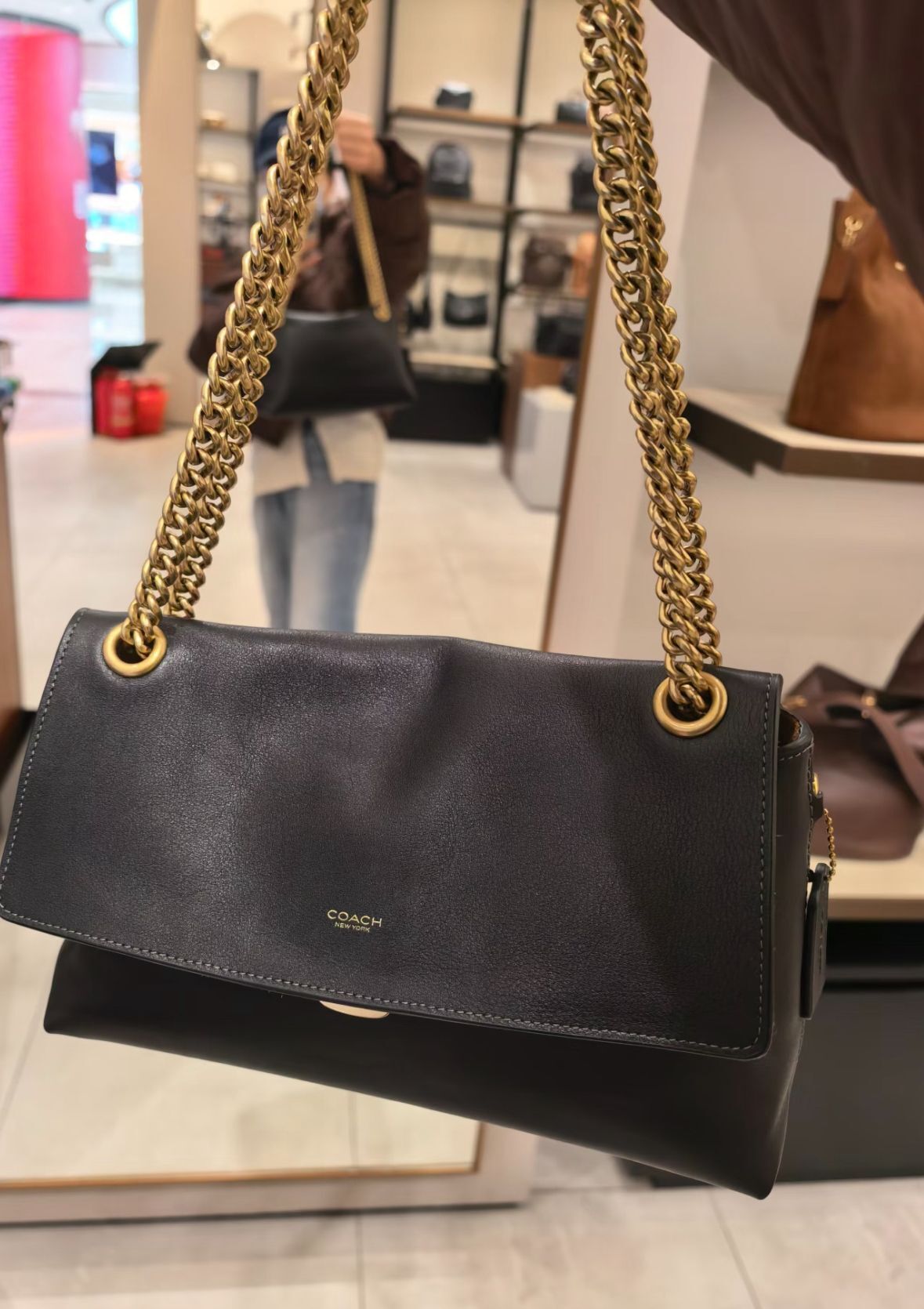 【預購】COACH Chelsea 30 with Chain H032409 斜咩袋