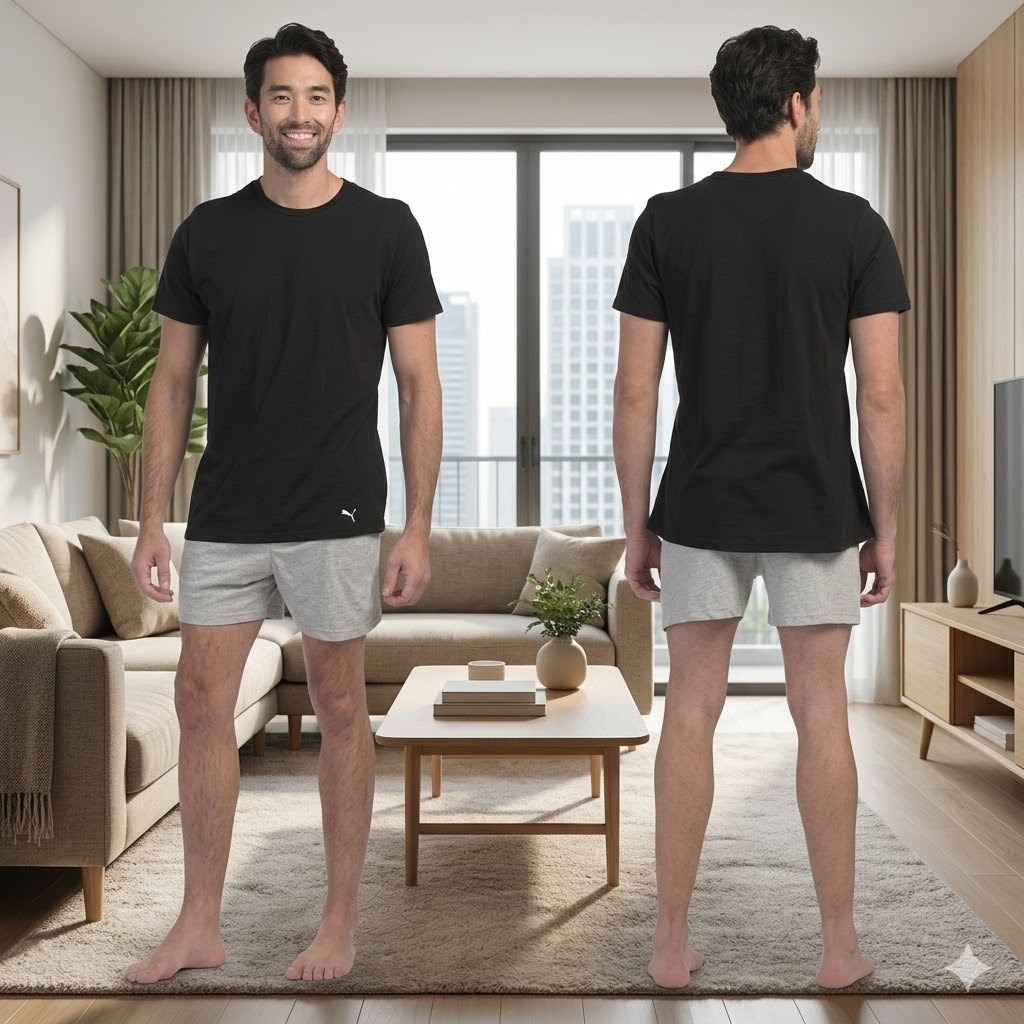 【預購】PUMA H031211 男裝短袖短褲套裝