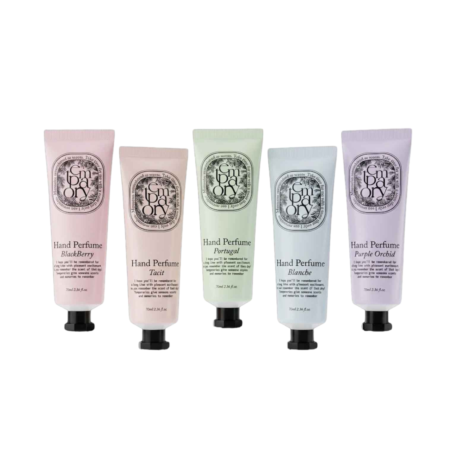 【Temporary】香水護手霜組 70ML*5 (效期：2028.05)  .