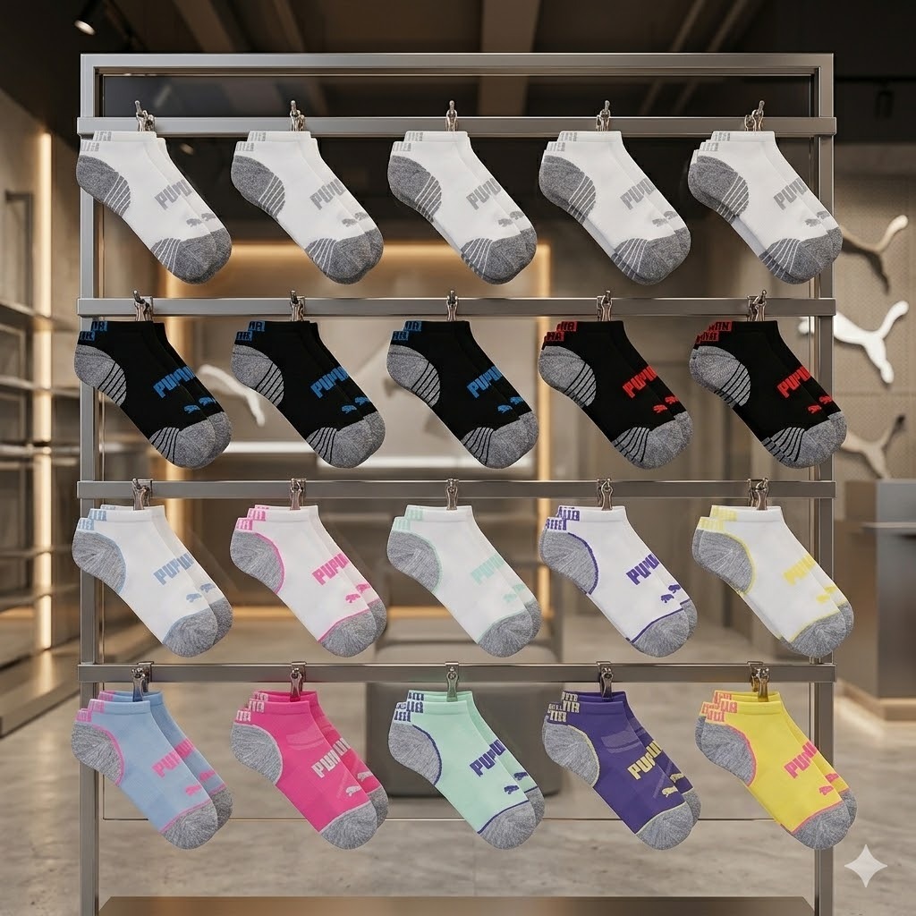 【預購】PUMA H032450 童裝短襪