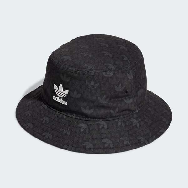 Adidas 愛迪達 Monogram Bucket IU0043 帽 黑 漁夫帽 經典 戶外遮陽 休閒