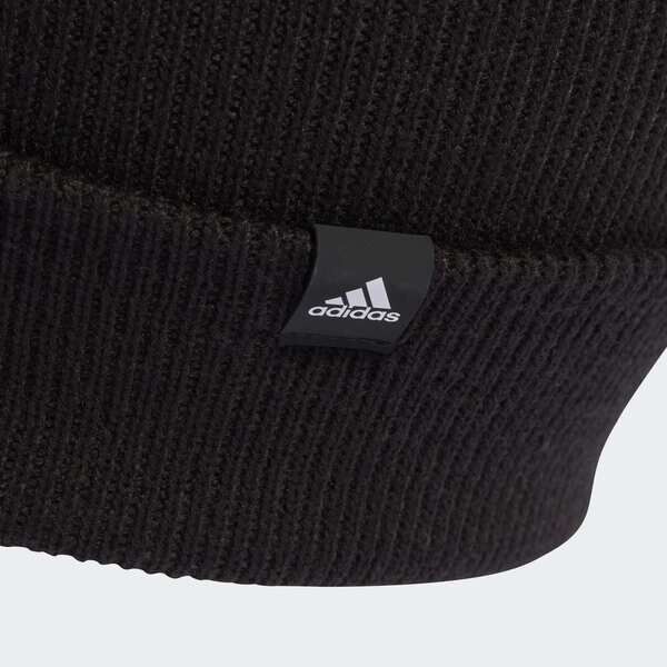 Adidas 愛迪達 Beanie Cuff Var IB3236 針織帽 黑 反折 保暖 柔軟