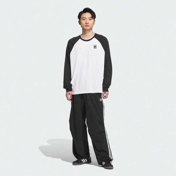 Adidas 愛迪達 Parachute Pant KC2638 男 長褲 運動長褲 休閒長褲 黑 亞版 褲腳可調