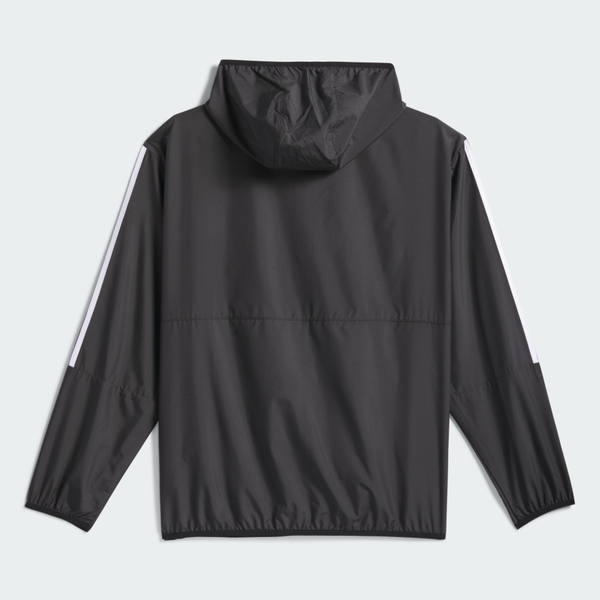 Adidas 愛迪達 Windbreaker JX0268 男女 外套/夾克 運動外套 休閒穿搭 黑 亞版 拉鍊連帽