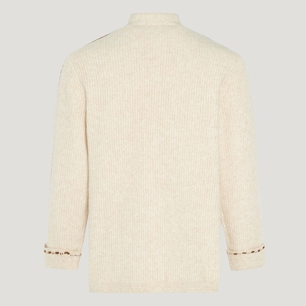 Adidas 愛迪達 Ny Knit Jkt U KR5065 男 唐裝外套 休閒穿搭 米 亞版 CNY 柔軟