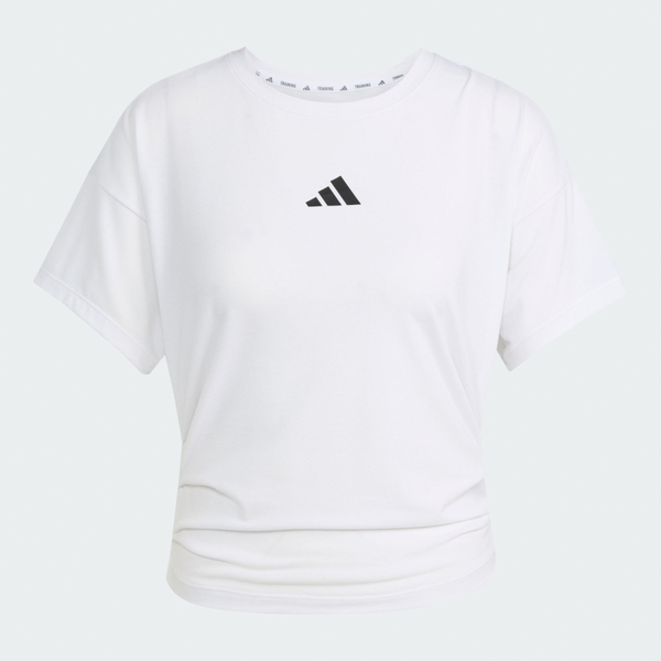 Adidas 愛迪達 Power Tee JX1194 女 T恤 運動上衣 白 亞版 排汗 乾爽