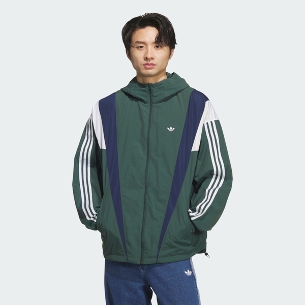 Adidas 愛迪達 M Windbreaker KS3553 男 外套/夾克 運動外套 休閒穿搭 綠 亞版 防風