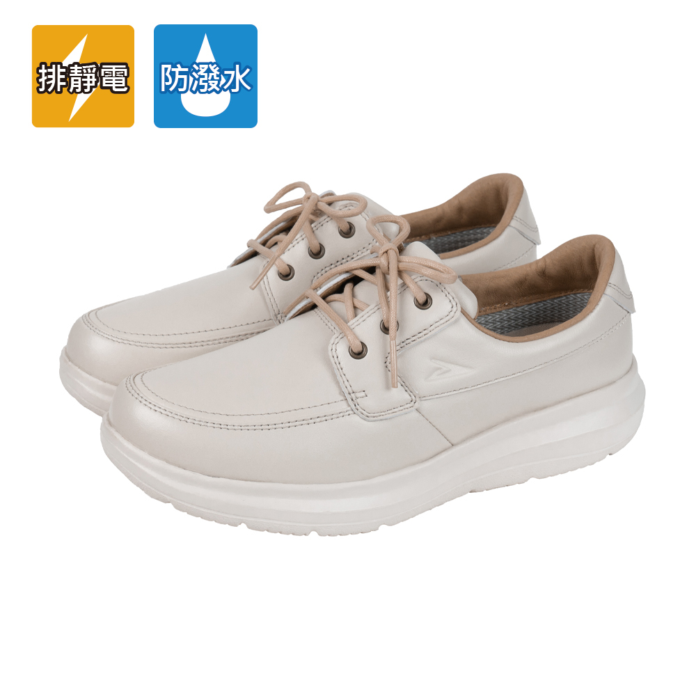 水土服氣綁帶小羊鞋 - 奶油