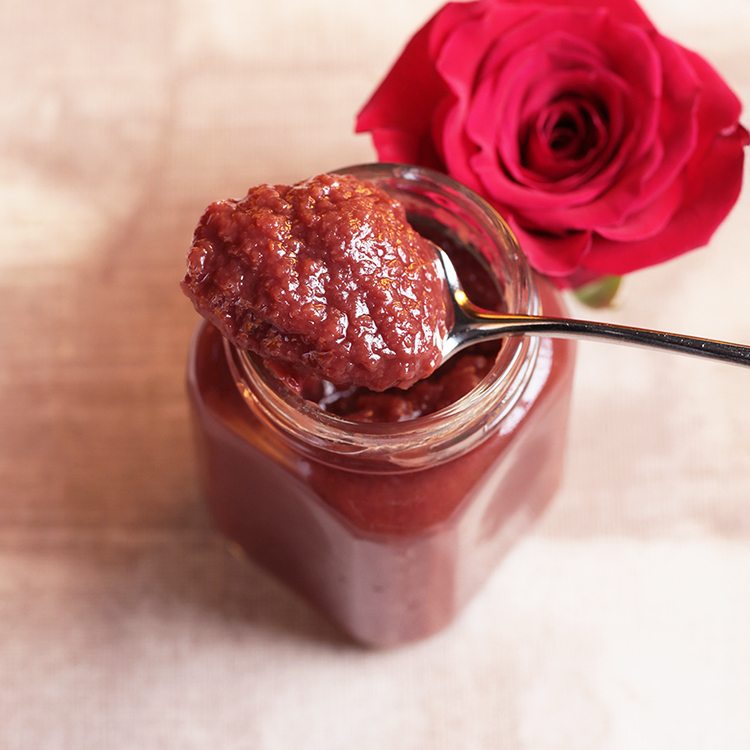 玫瑰荔枝果醬