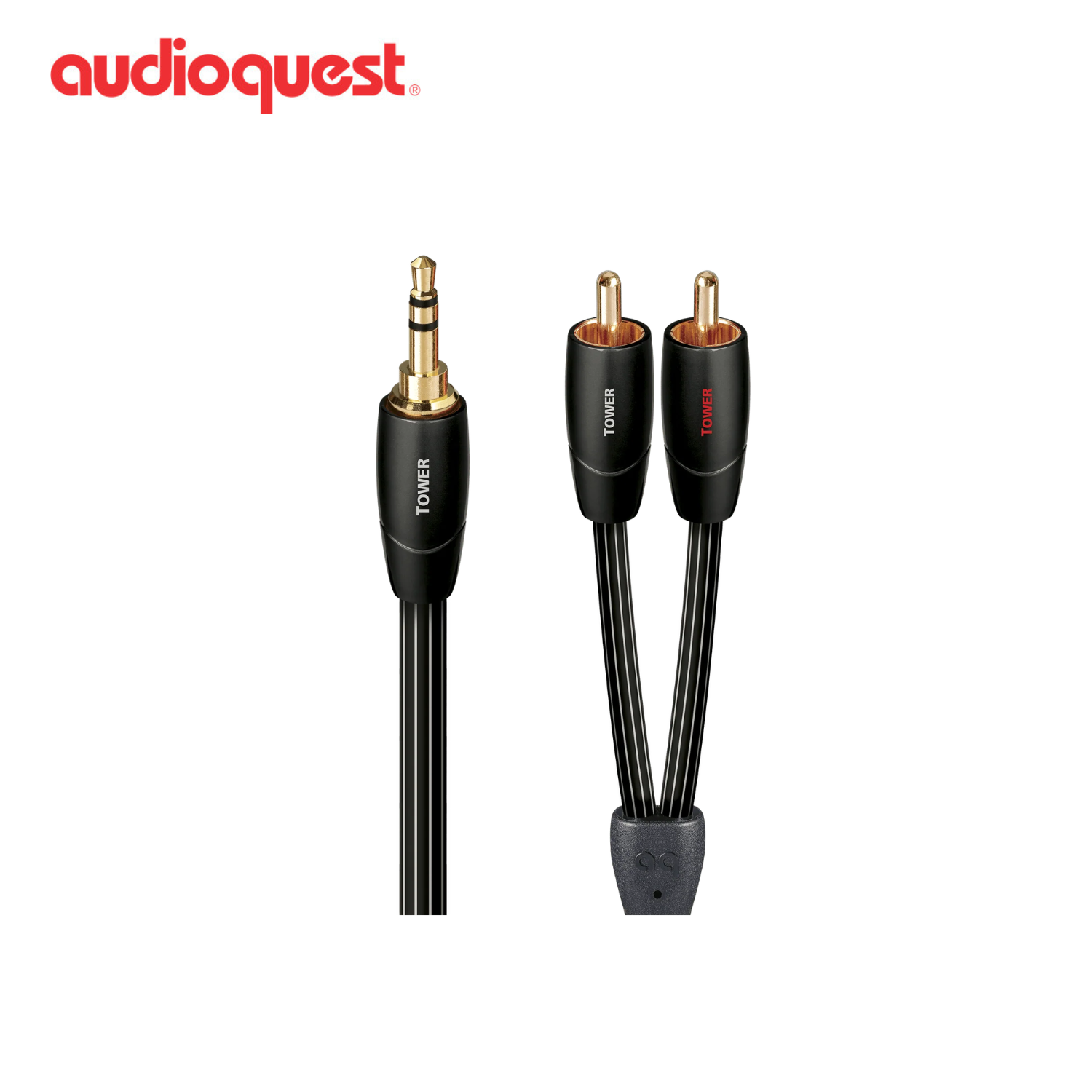 AudioQuest 倫敦塔橋 Tower 音頻訊號線 (3.5mm Mini > RCA)