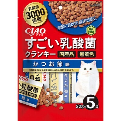 CIAO 勁量乳酸菌貓零食(22g x 5袋)