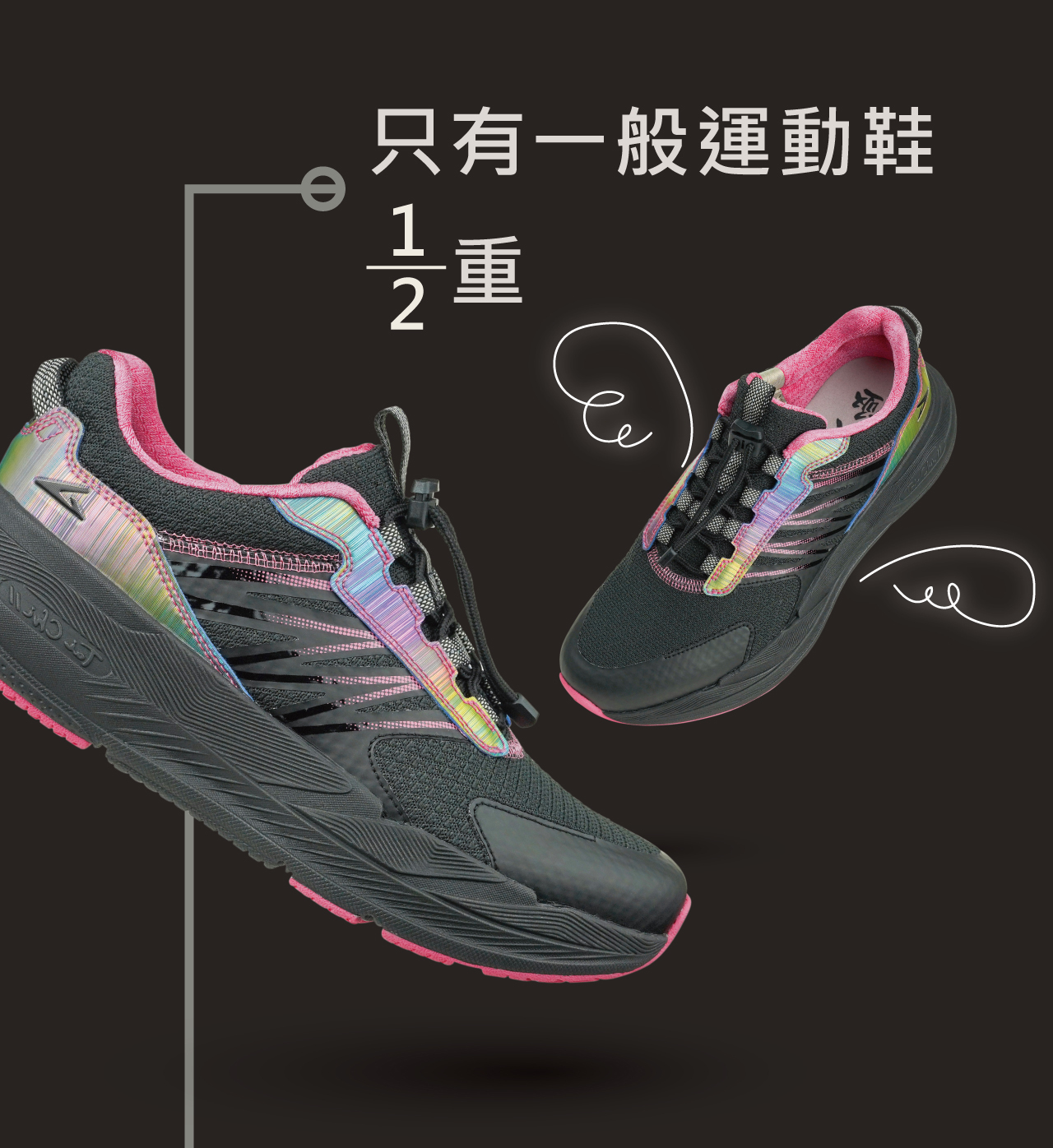 USTINI 我挺你健康鞋 扣扣極地鞋 重量只有一般運動鞋一半