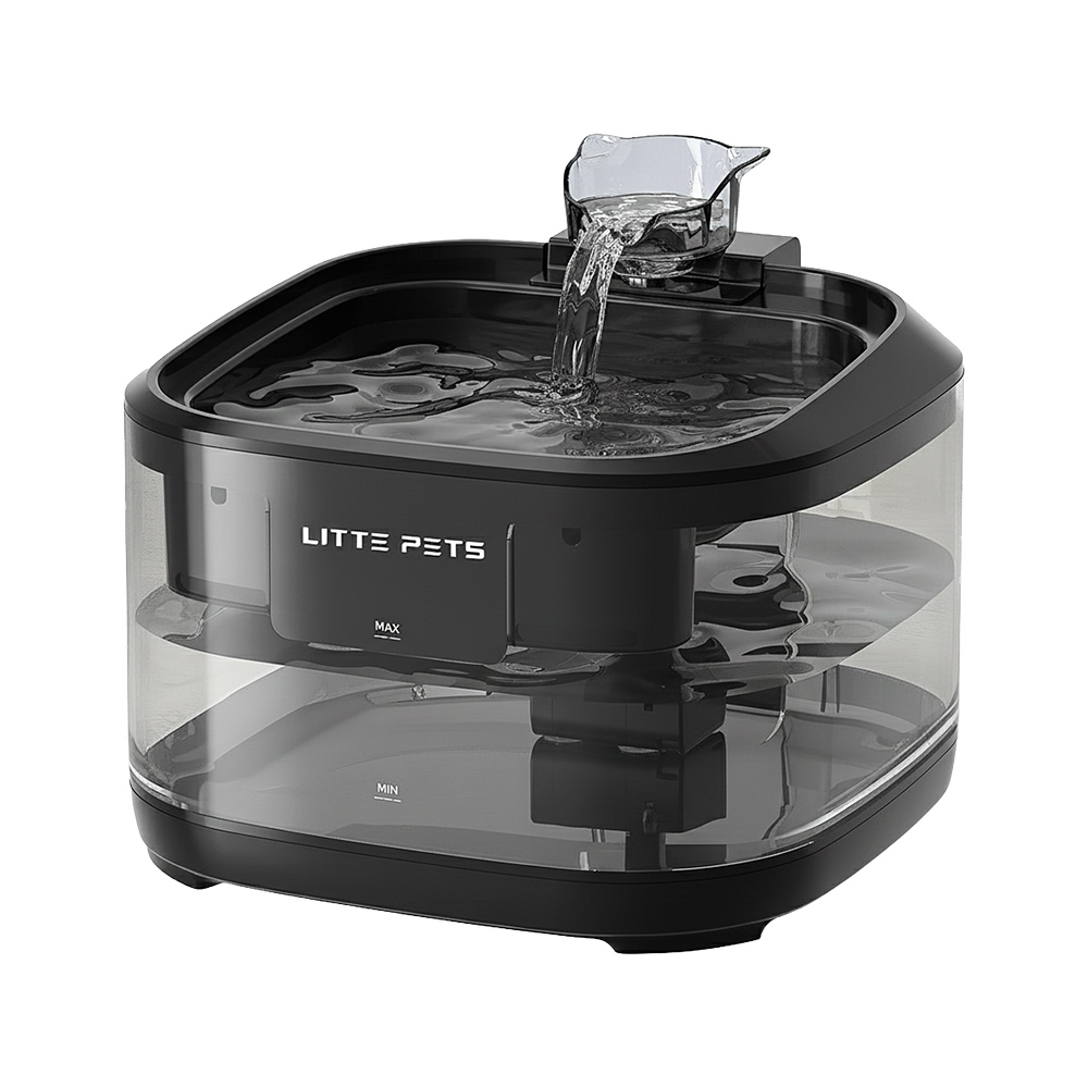 萊特 看的見 循環瀑布 飲水機 黑色