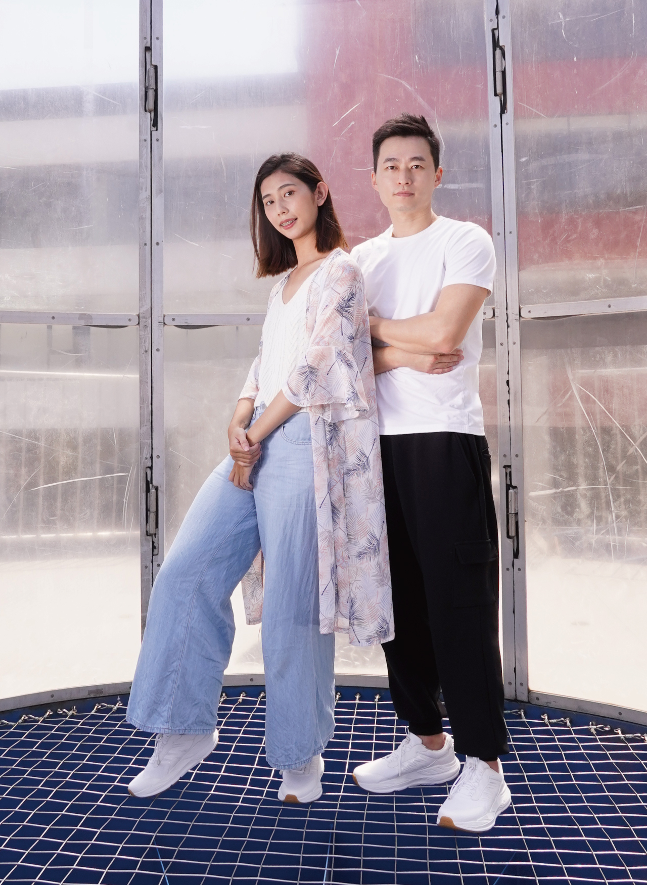 USTINI 我挺你健康鞋 扣扣極地鞋 天王白