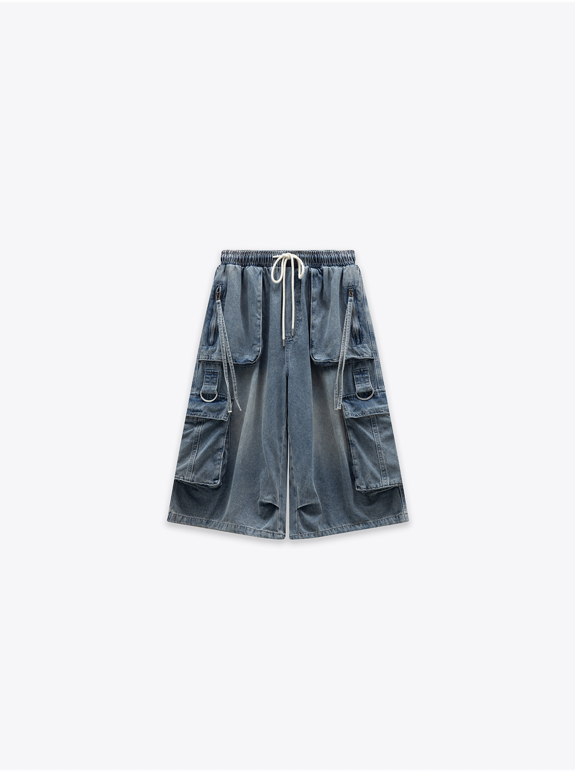 【期間限定】造型口袋牛仔短褲