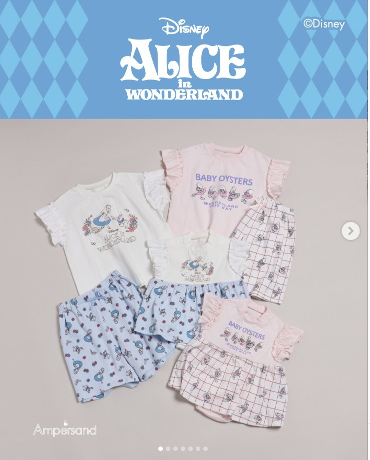 日單 Fokids x Disney 愛麗絲夢遊仙境套裝