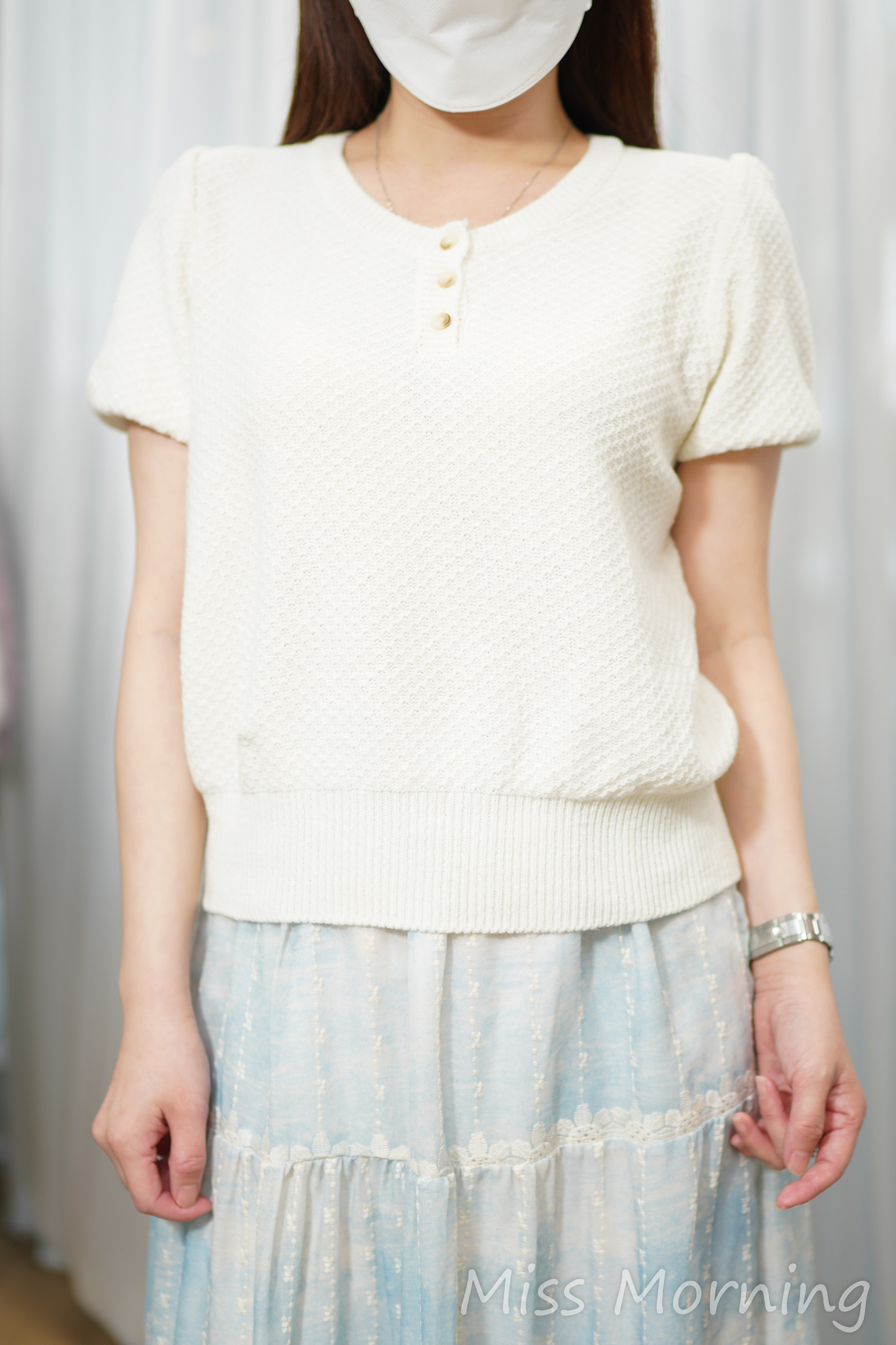 秀氣顯瘦簡約上衣(15125)