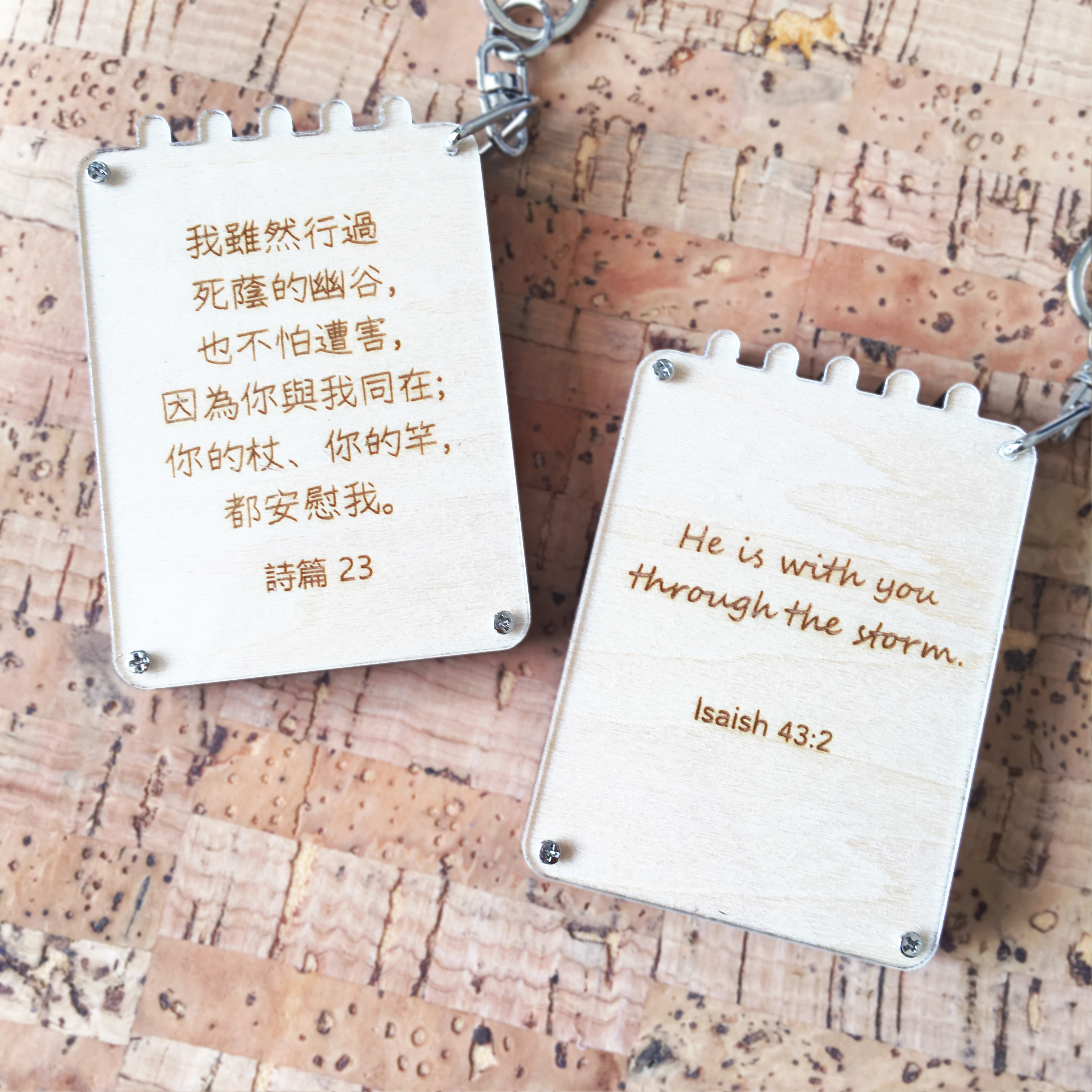 洗禮紀念日匙扣