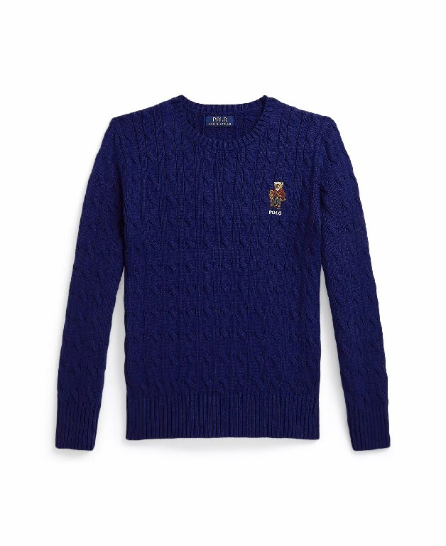 【預購】 Polo Ralph Lauren H032505 經典熊仔絞花針織衫
