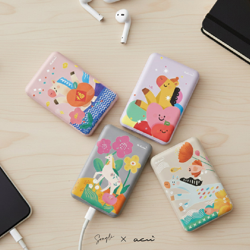 【馬上有魚】1萬毫安行動電源 /全協議快充/LED螢幕電量顯示/莫蘭迪4色/台灣製造認證