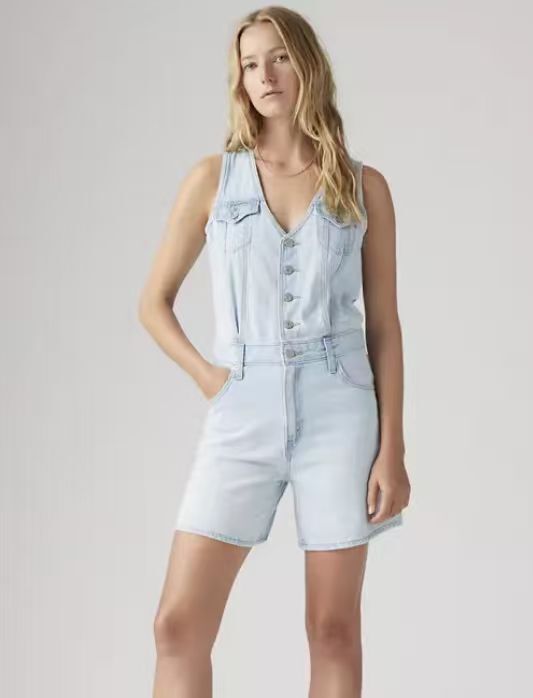 【預購】LEVIS H032551 復古背心連身短褲