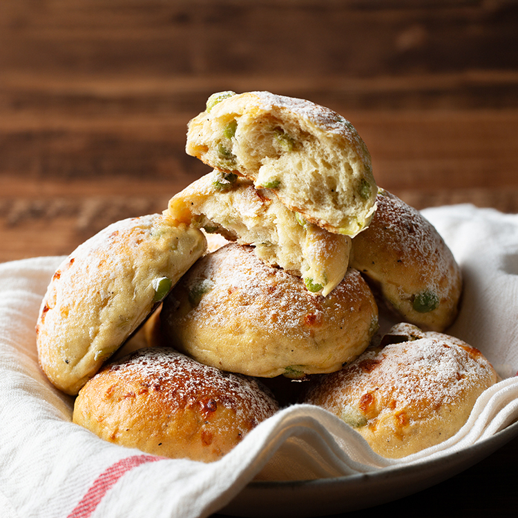 味噌奶油毛豆餐包 ( 4入)