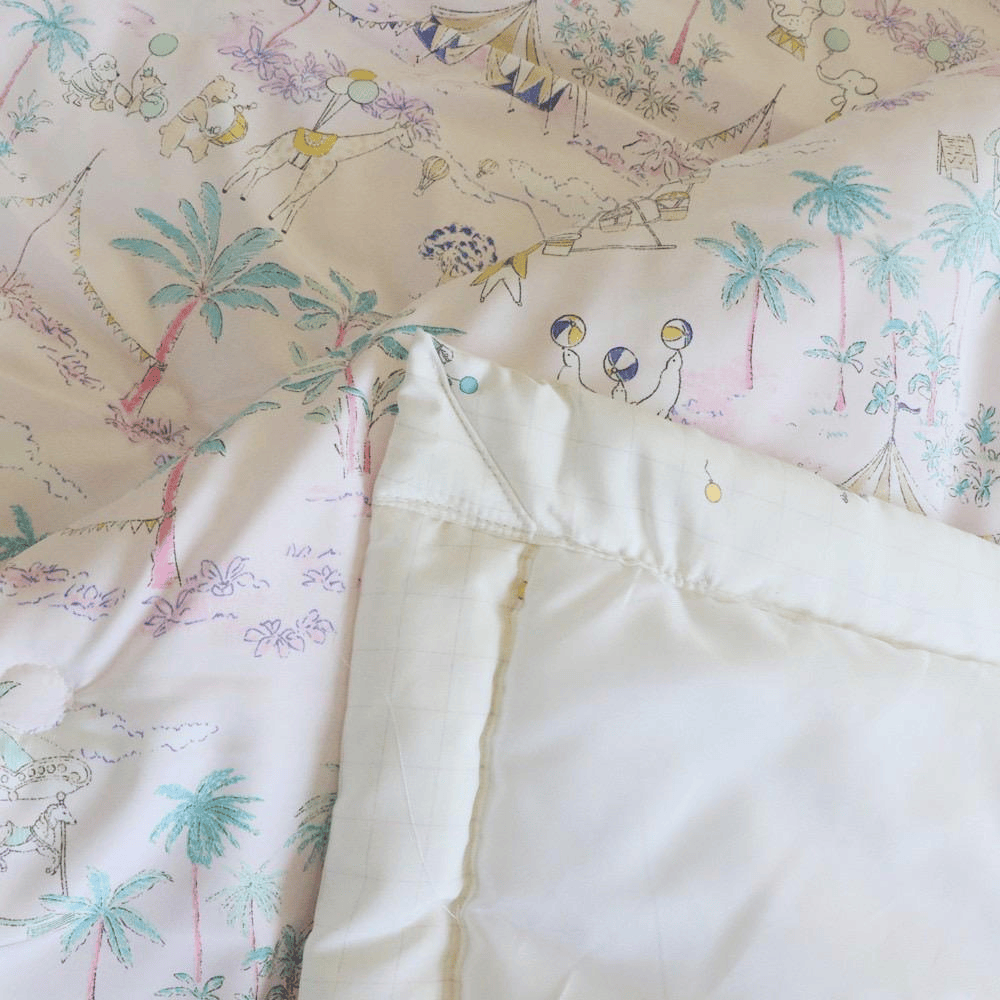 [韓國棉被] 冰冰涼感・膠原蛋白天絲・栗米棉填充｜夏日動物樂園 涼感冰冰被 2色（關鍵字：GJ85）